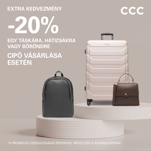 CCC: 20% kedvezmény