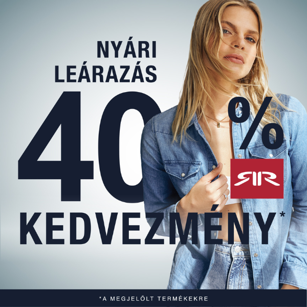 Retro Jeans: 40% kedvezmény