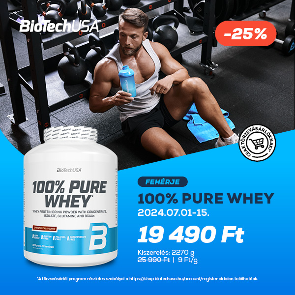 BioTechUSA: Pure Whey akció