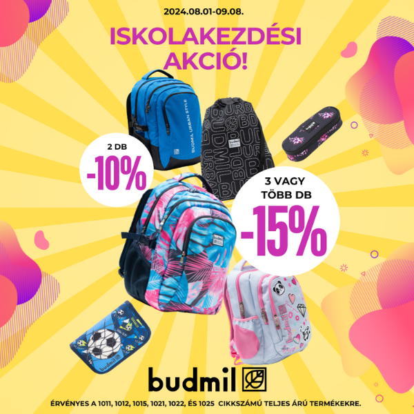 Budmil: Iskolakezdési akció