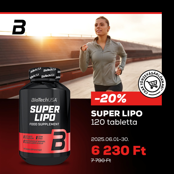 BioTechUSA: Super Lipo akció