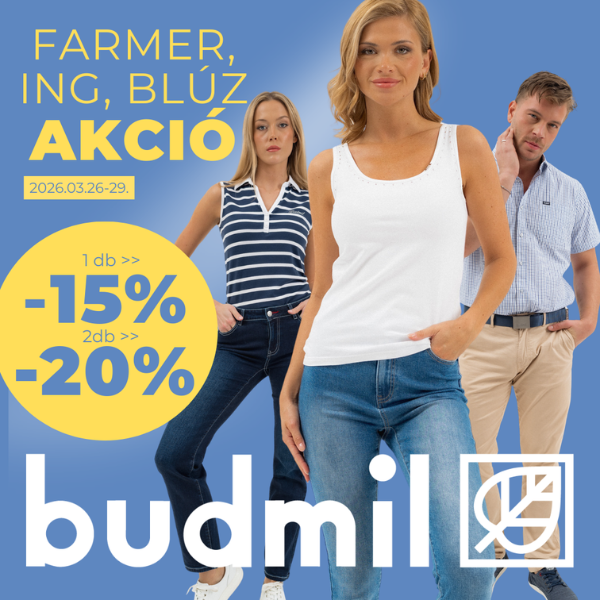 Budmil: Akár 20% kedvezmény