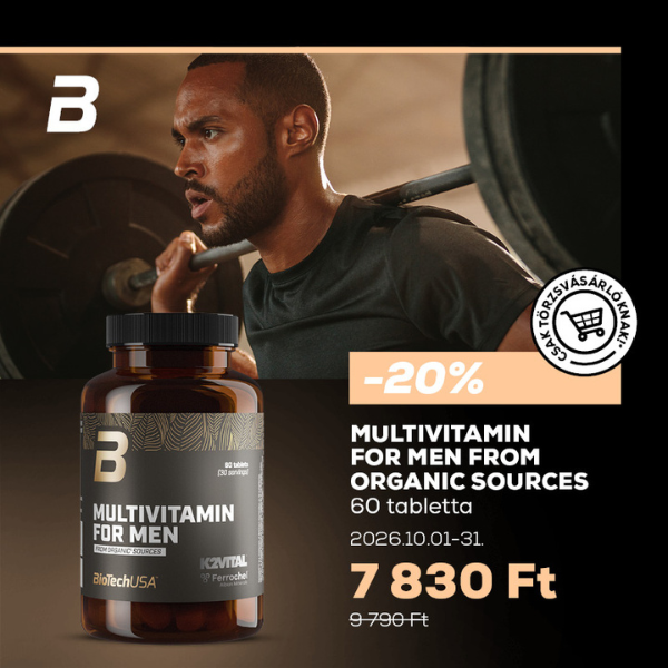 BioTechUSA: Multivitamin For Men akció