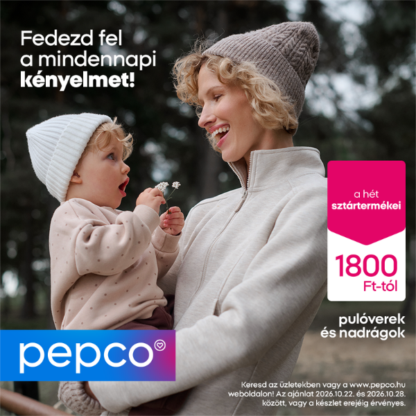 Pepco: Őszi ajánlatok